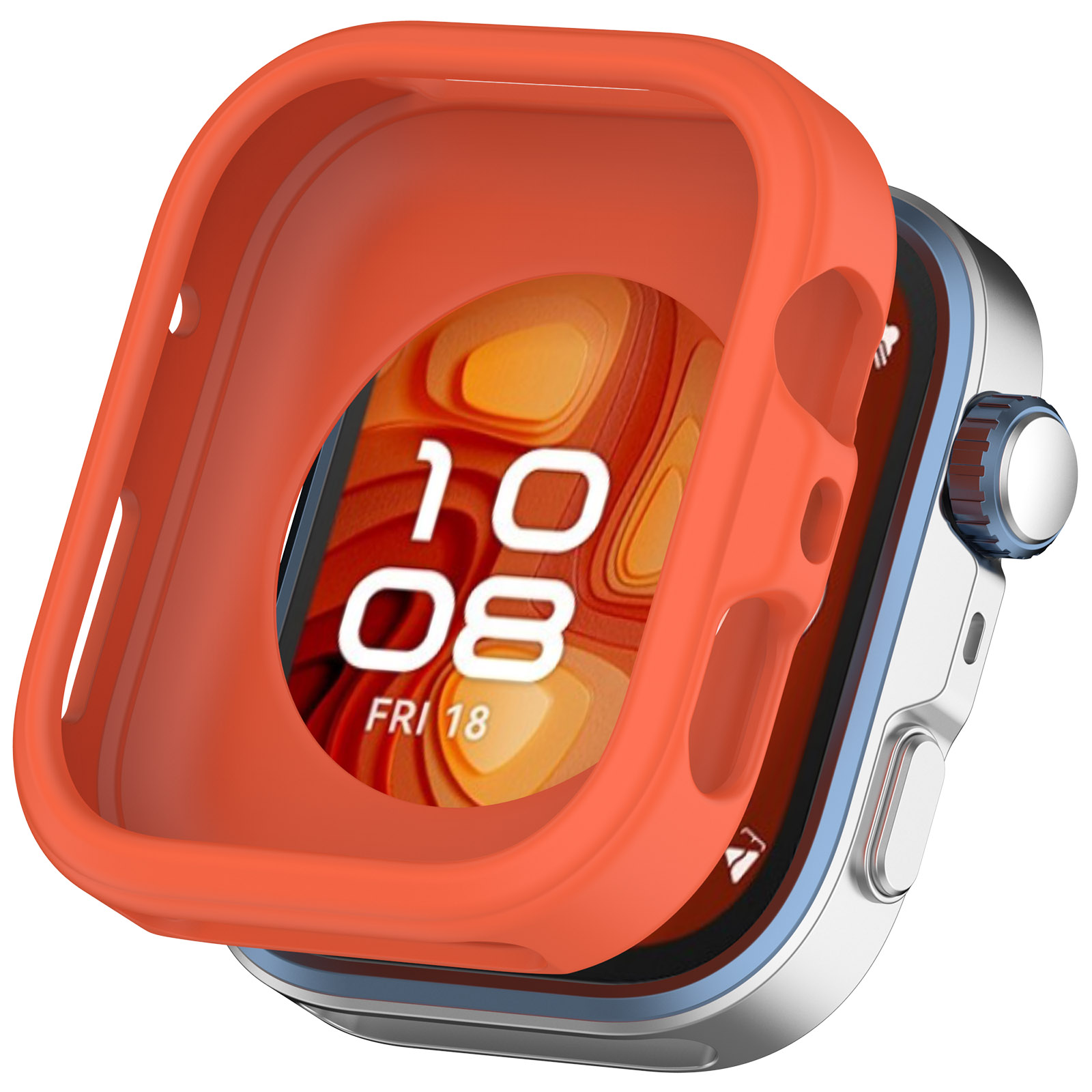 Smartwatch Watches For Mens - Coque en silicone souple pour montre