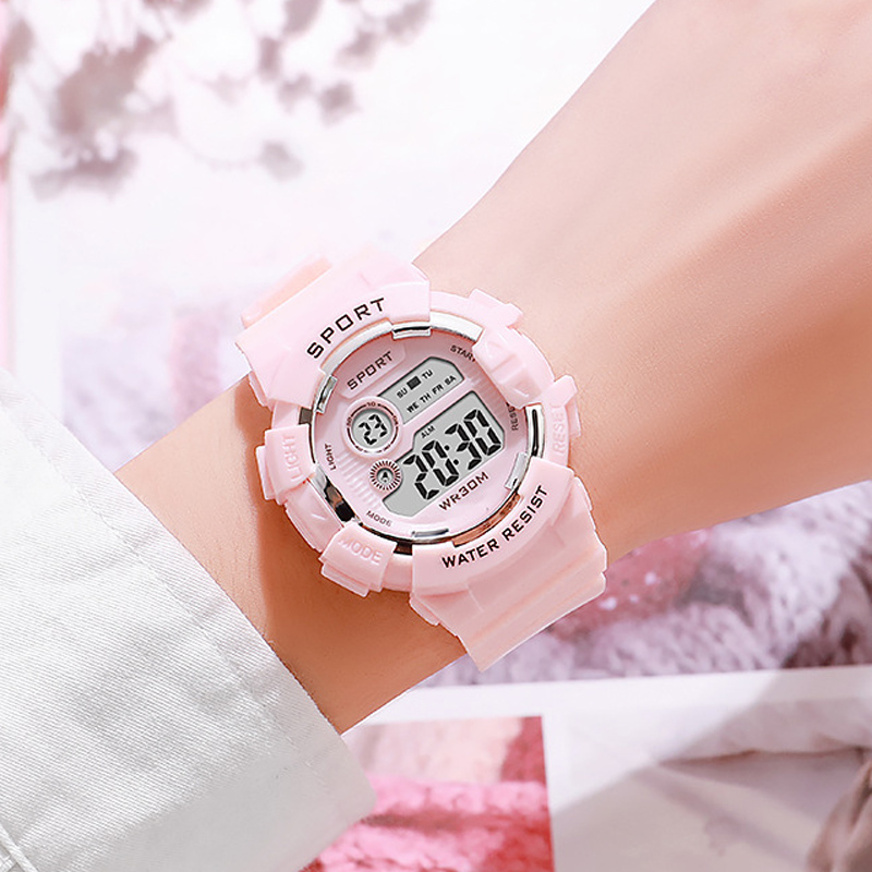 Smartwatch Watches Kids - Mode enfants montres lumineux étanche sport