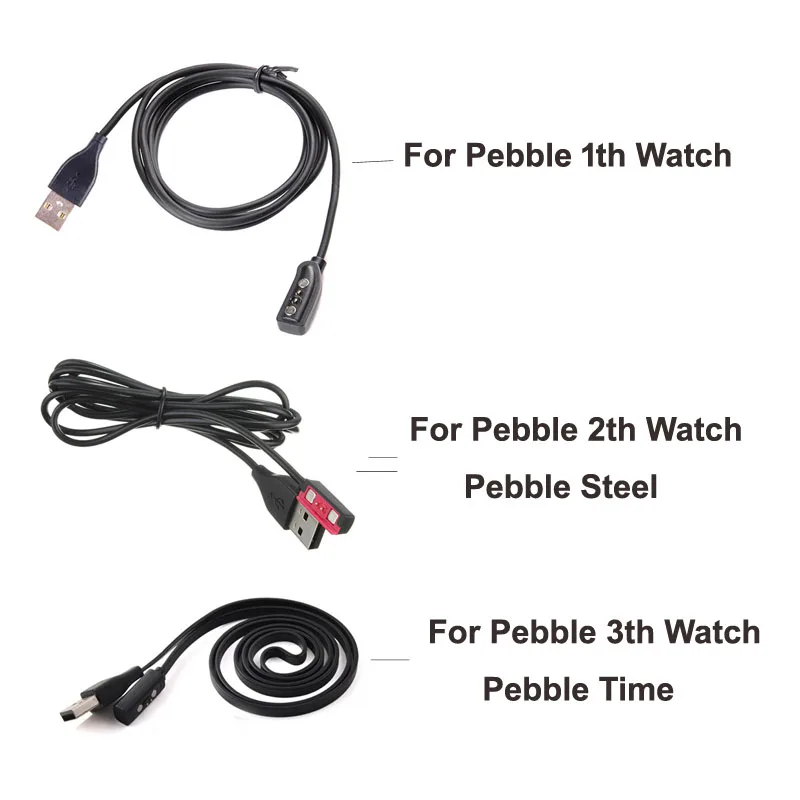 Smartwatch Pebble Watches - 1 pièces de remplacement USB Charge