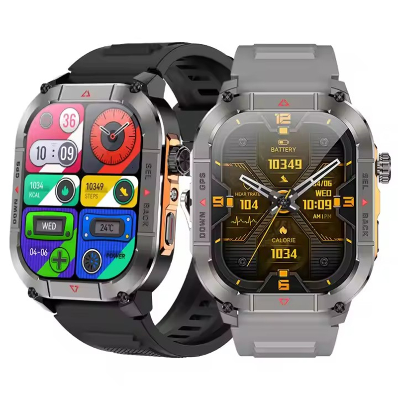 Smartwatch Watches For Mens - Nouveau HK84 hommes montre intelligente AMOLED