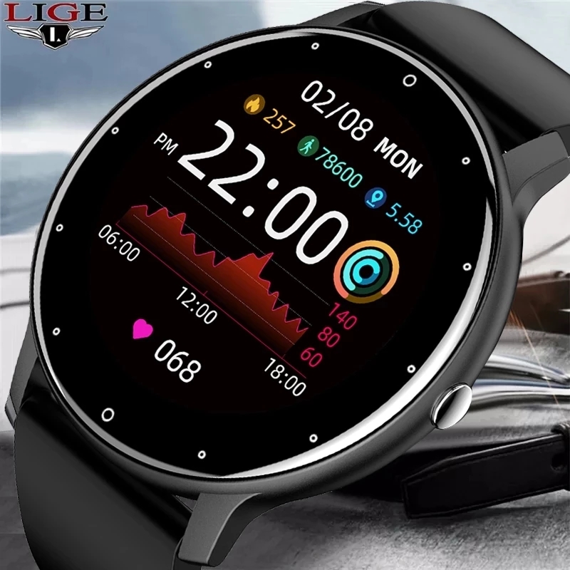 Smartwatch Watches For Mens - LIGE 2026 Nouvelle montre connectée pour