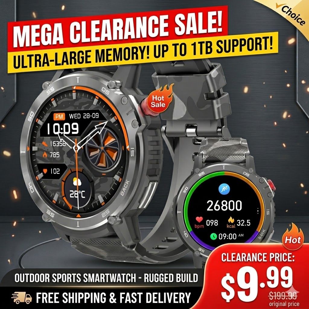 Smartwatch Online Watches For Men - Soldes Exceptionnelles !! Montre connectée de