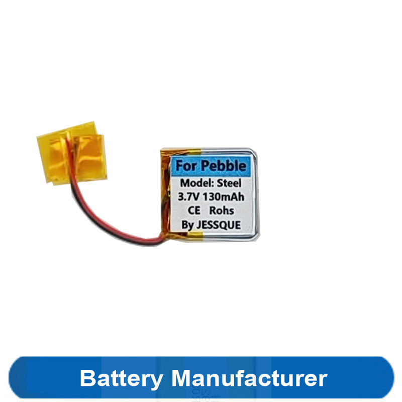 Smartwatch Pebble Watches - Batterie de remplacement rechargeable 130mAh pour