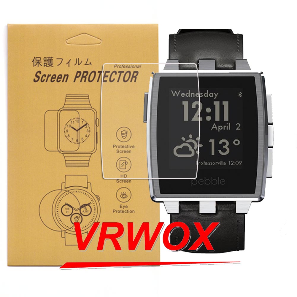 Smartwatch Pebble Watches - Protecteur d'écran pour galets en acier