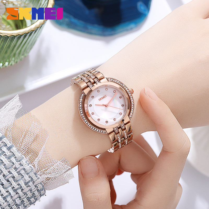Analog Quartz Watch - Montre-bracelet à quartz pour femme, cadran