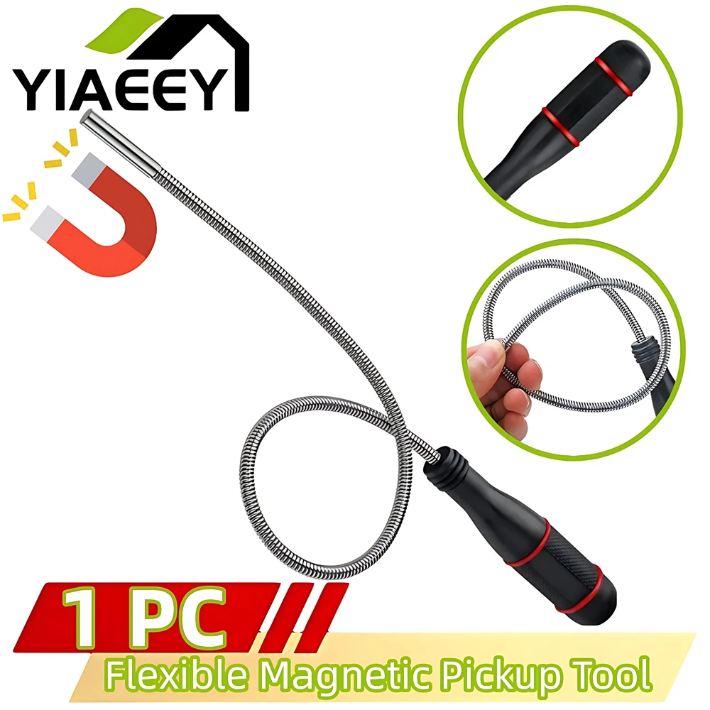 Spring Bar Tool - Outil de ramassage magnétique puissant pliable,