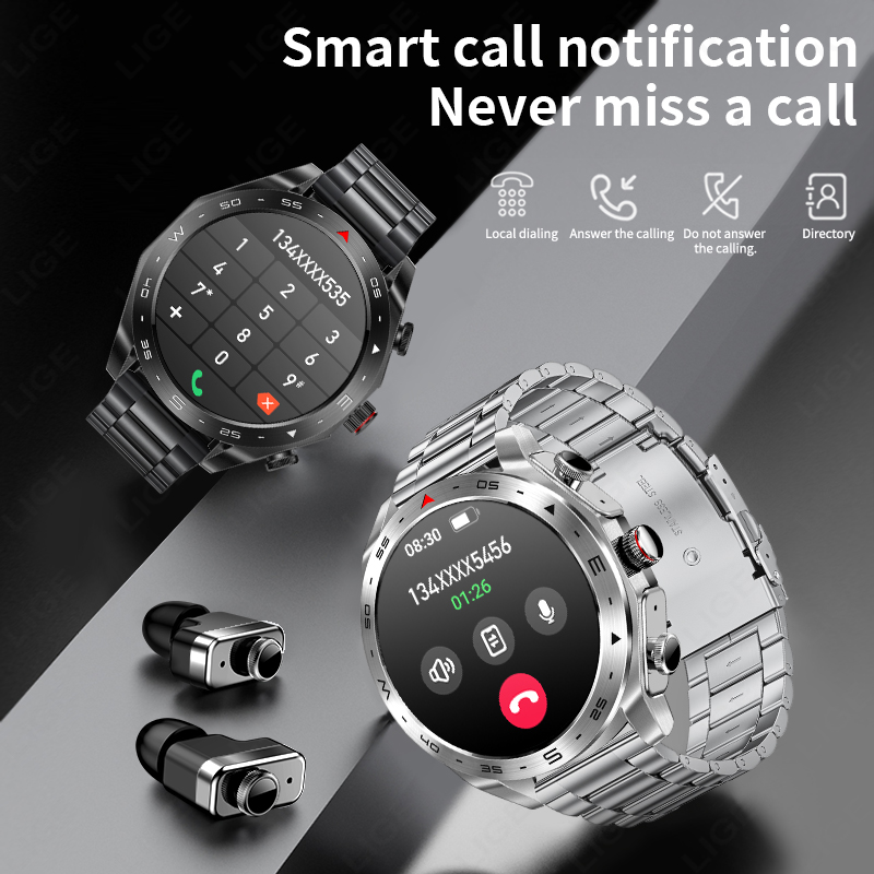 Écouteurs TWS LIGE, casque Blu - Smartwatch Noise Watches For Women avis et prix