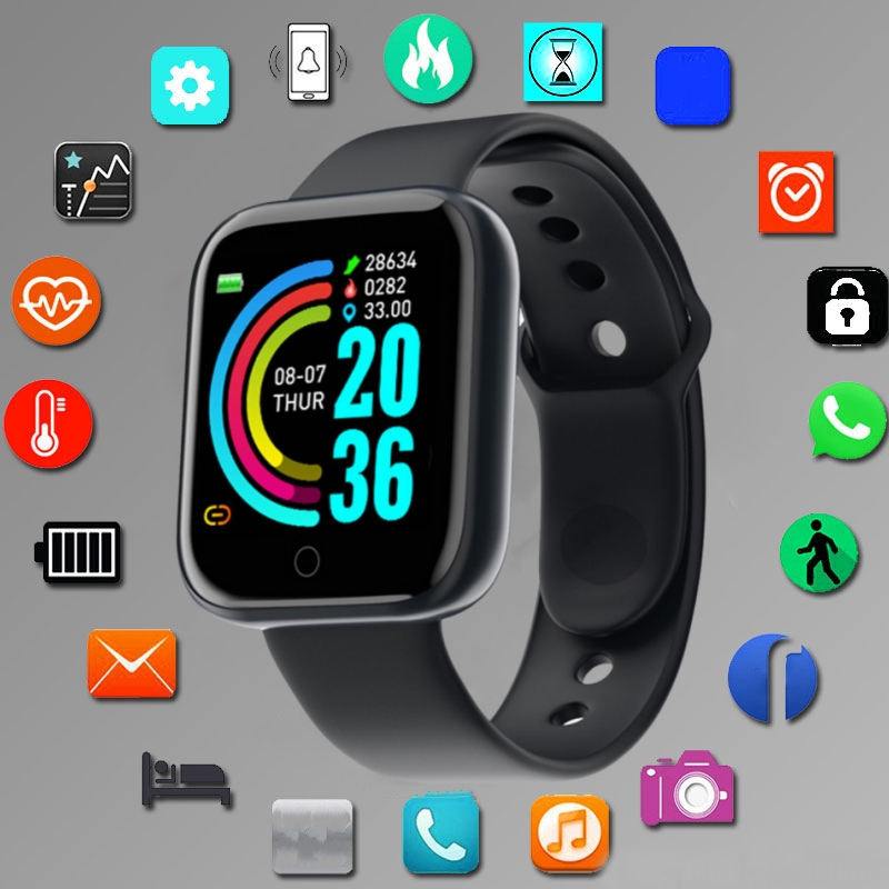 Montre Connectée pour Homme et - Smartwatch Square Watches For Men avis et prix