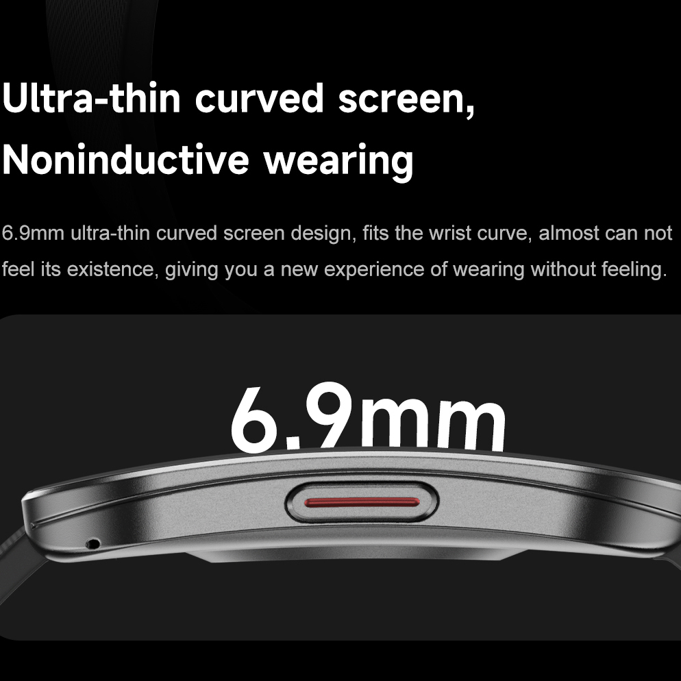 Amoled Ultra-mince incurvé éta - Smartwatch Square Watches For Men avis et prix