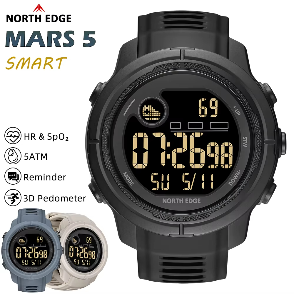 NORTH EDGE NEW MARS 5 montre n - Smartwatch Watches For Mens avis et prix