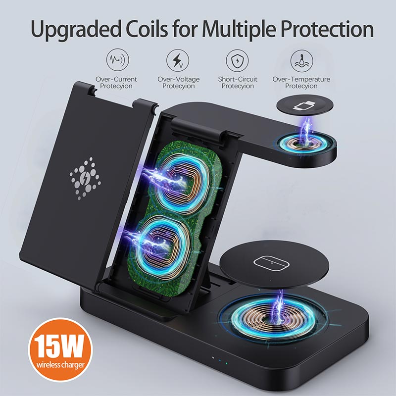 Station de charge sans fil pli - Watch 7 Smartwatch Iphone avis et prix