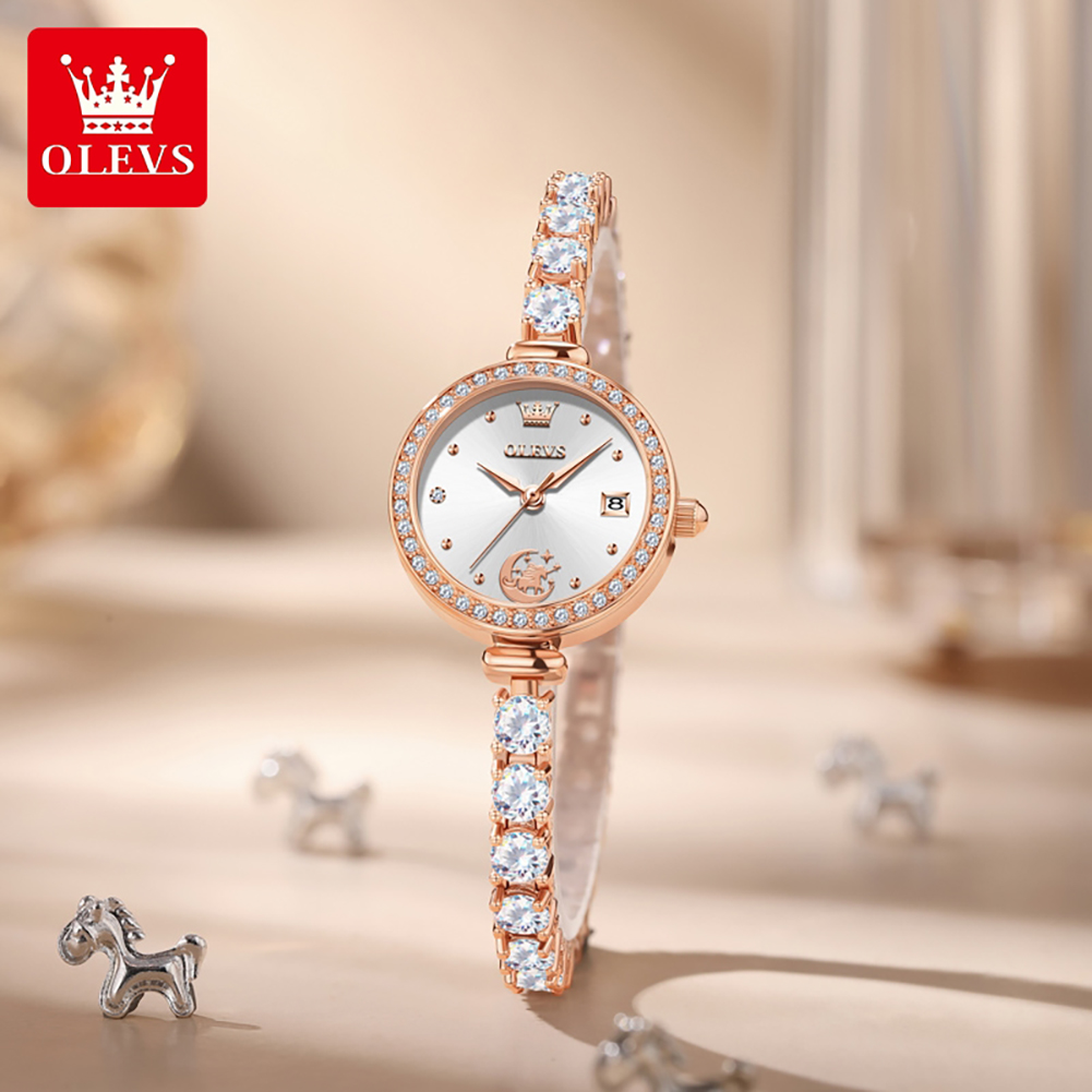 Montre OLEVS 2998 de marque or - Analog Quartz Watch avis et prix