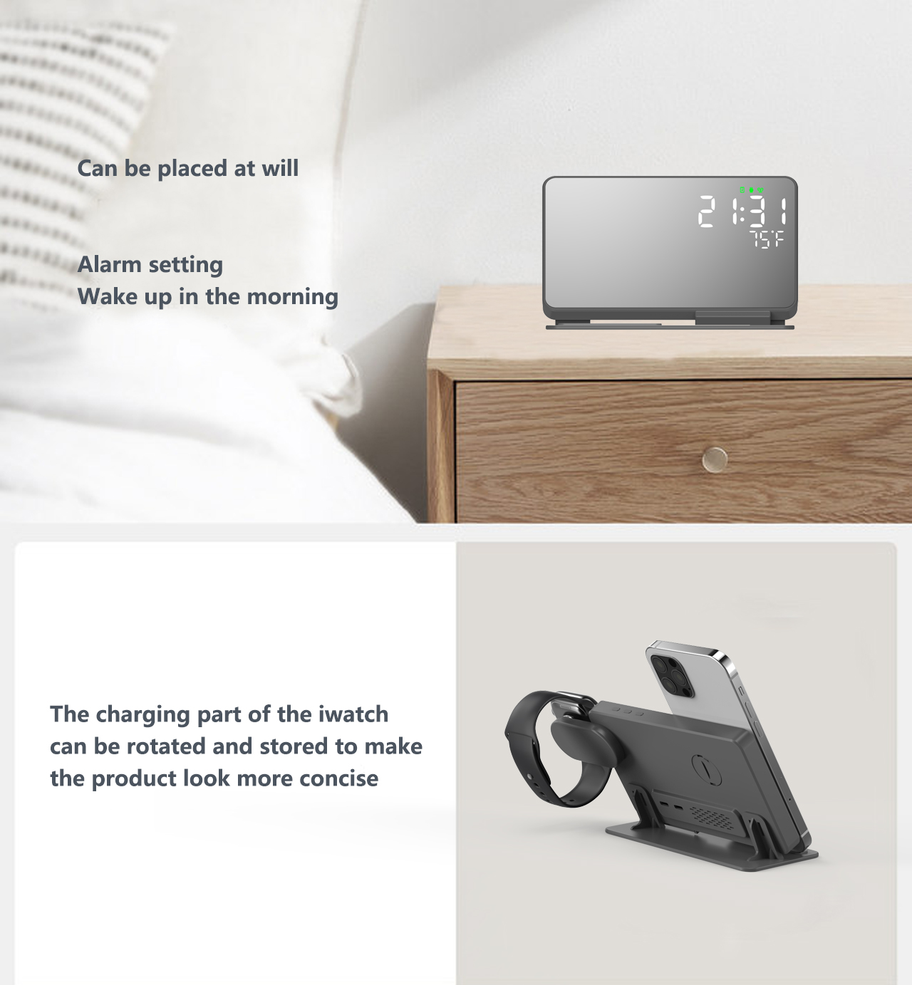 Station de charge sans fil 3 e - Watch 7 Smartwatch Iphone avis et prix