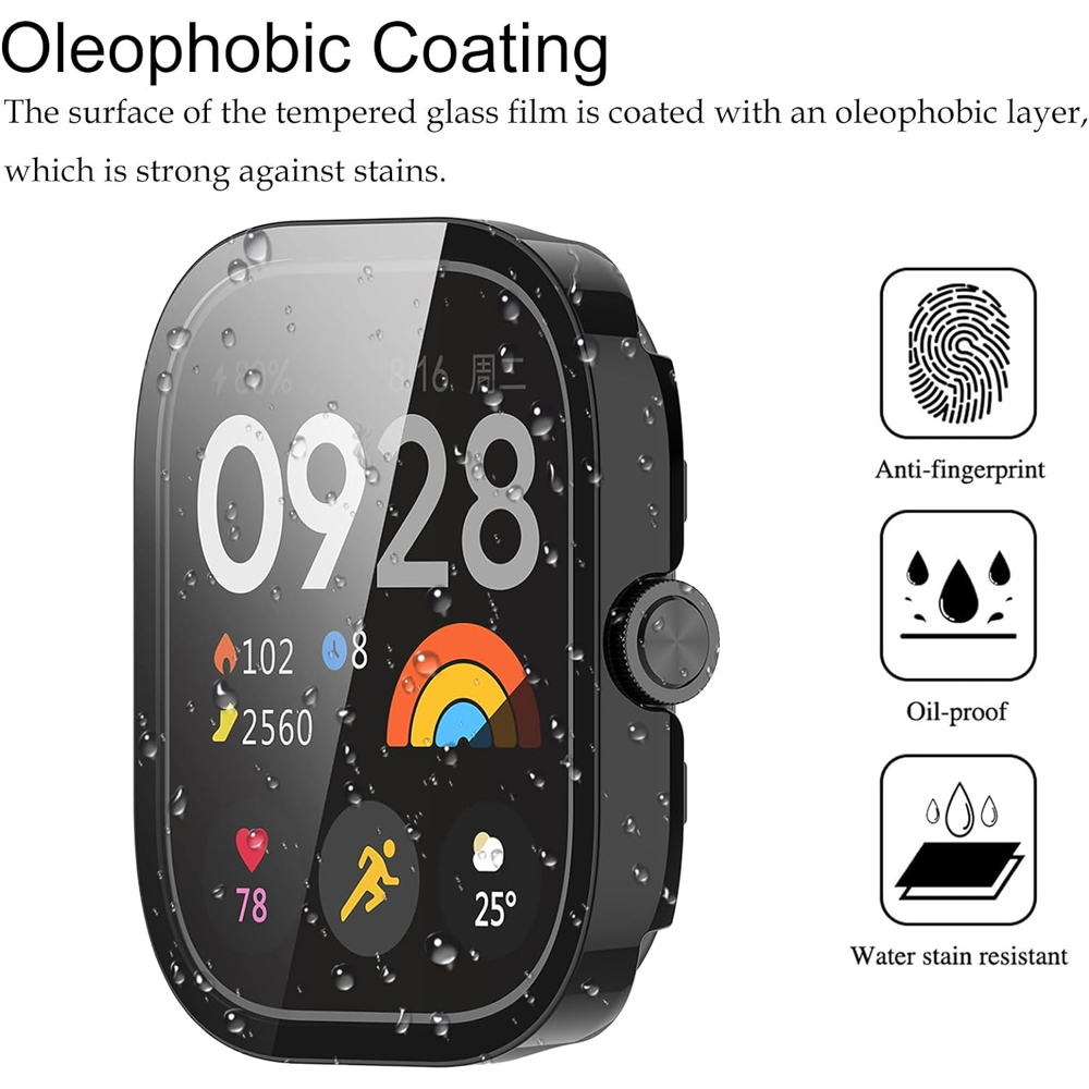 Verre trempé + étui pour Xiaom - Smartwatch Watches For Mens avis et prix