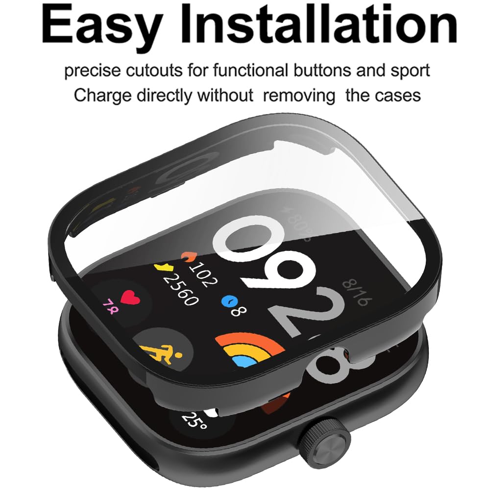 Verre trempé + étui pour Xiaom - Smartwatch Watches For Mens avis et prix