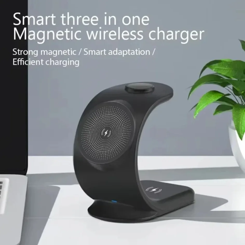 Chargeur sans fil magnétique 3 - Watch 7 Smartwatch Iphone avis et prix