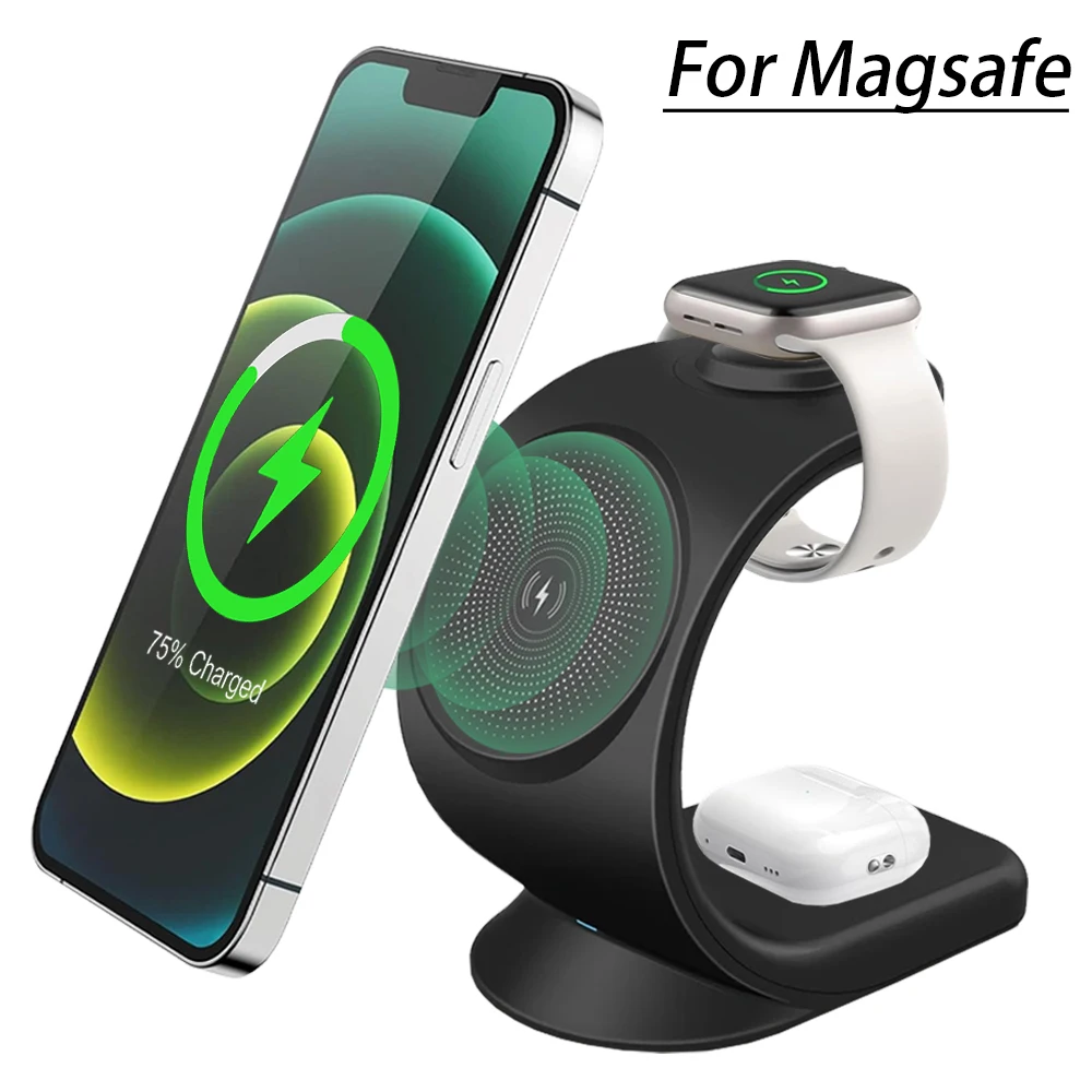 Chargeur sans fil magnétique 3 - Watch 7 Smartwatch Iphone avis et prix