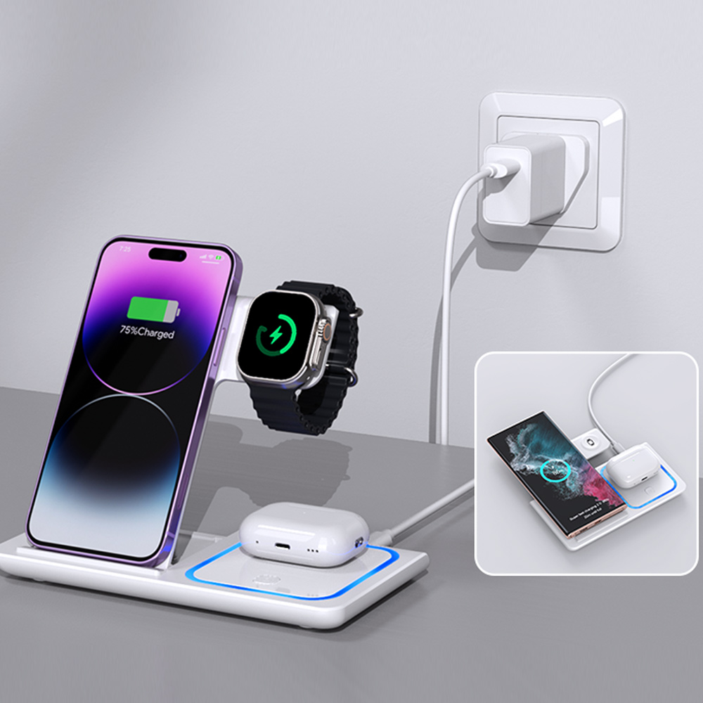 Station de charge sans fil LED - Watch 7 Smartwatch Iphone avis et prix