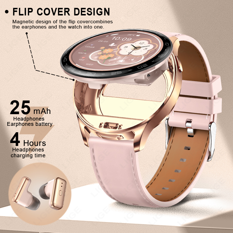 2 en 1 TWS casque montre intel - Smartwatch Noise Watches For Women avis et prix
