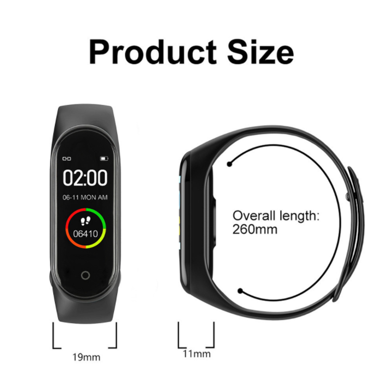 M4 montres intelligentes brace - Smartwatch Watches For Women Brands avis et prix