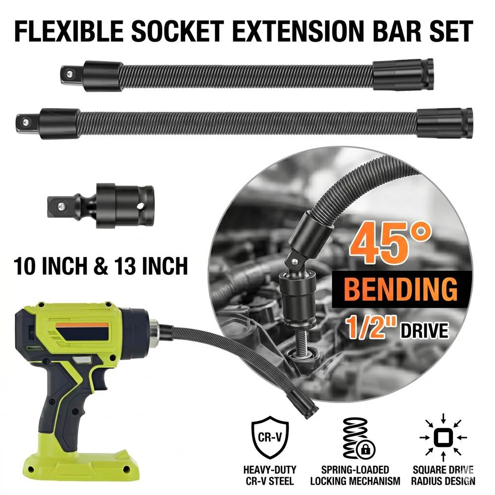 Rallonge de douille flexible 1 - Spring Bar Tool avis et prix