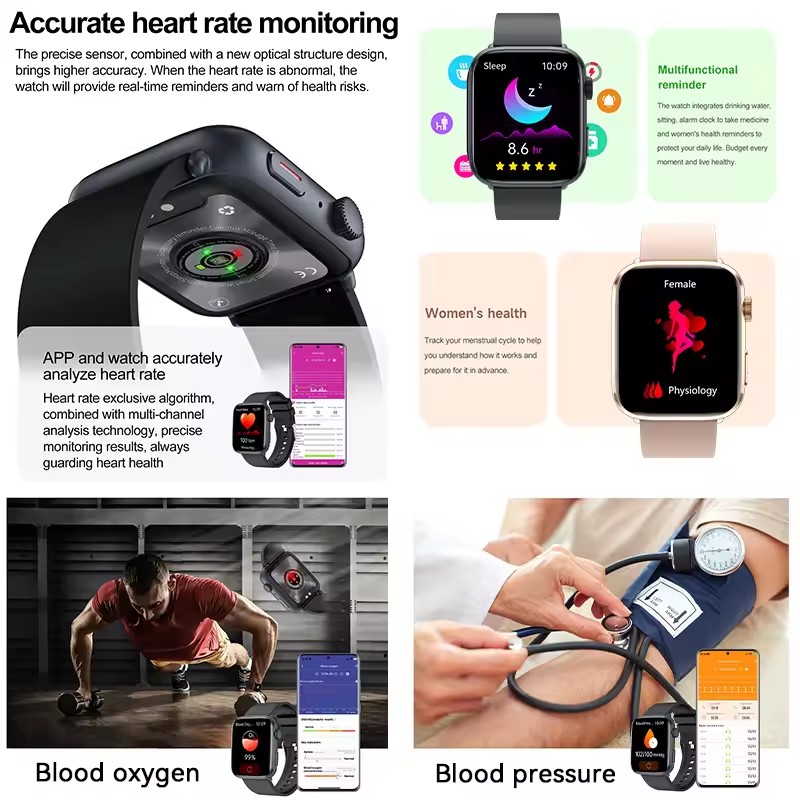 Montre intelligente cadran rép - Smartwatch Watches For Women Brands avis et prix