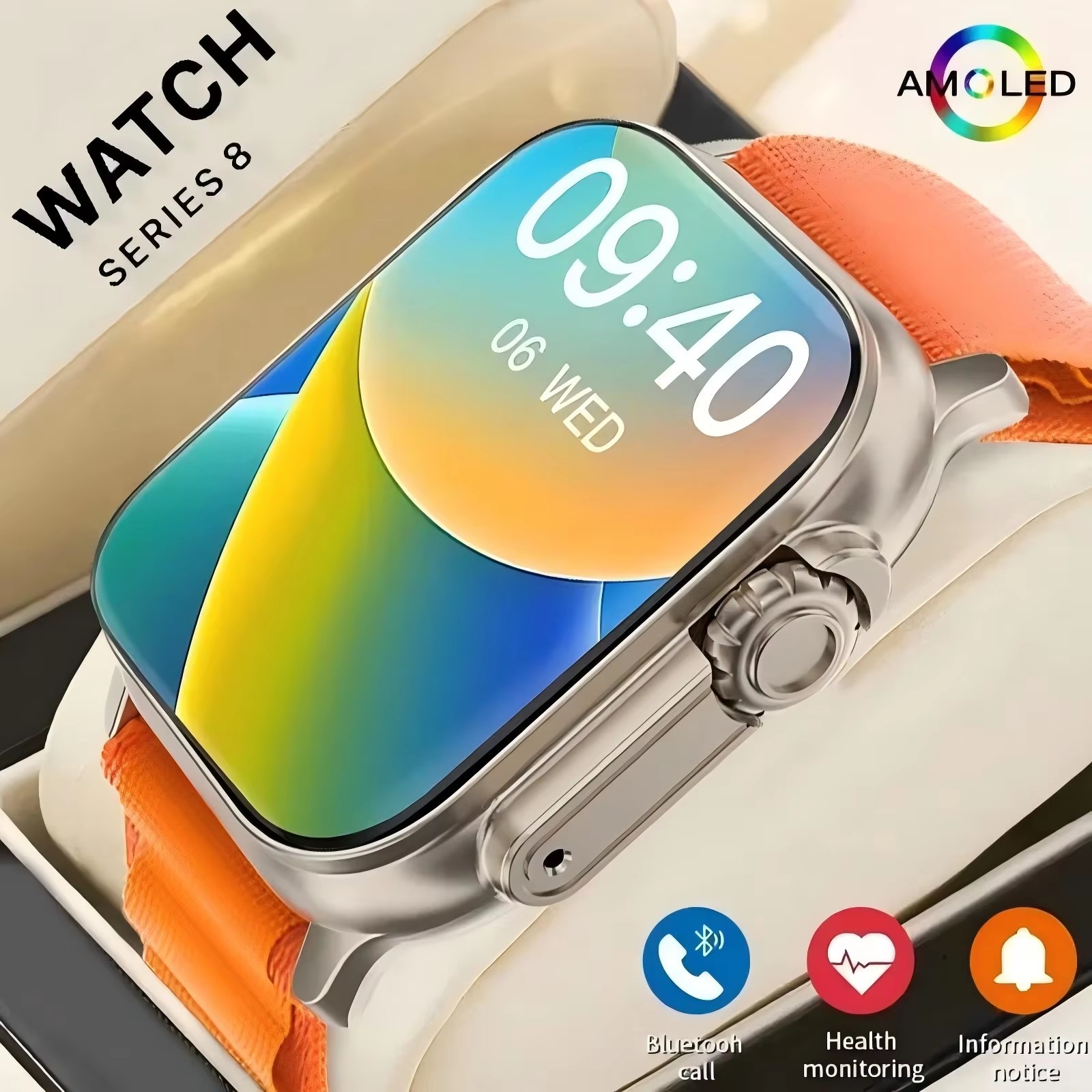 Montre connectée T900 Ultra 2  - Smartwatch Square Watches For Men avis et prix