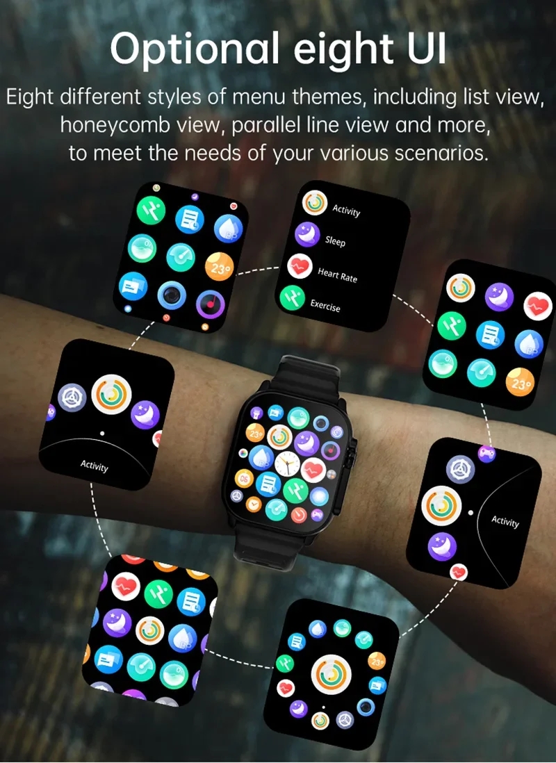 Montre connectée T900 Ultra 2  - Smartwatch Square Watches For Men avis et prix
