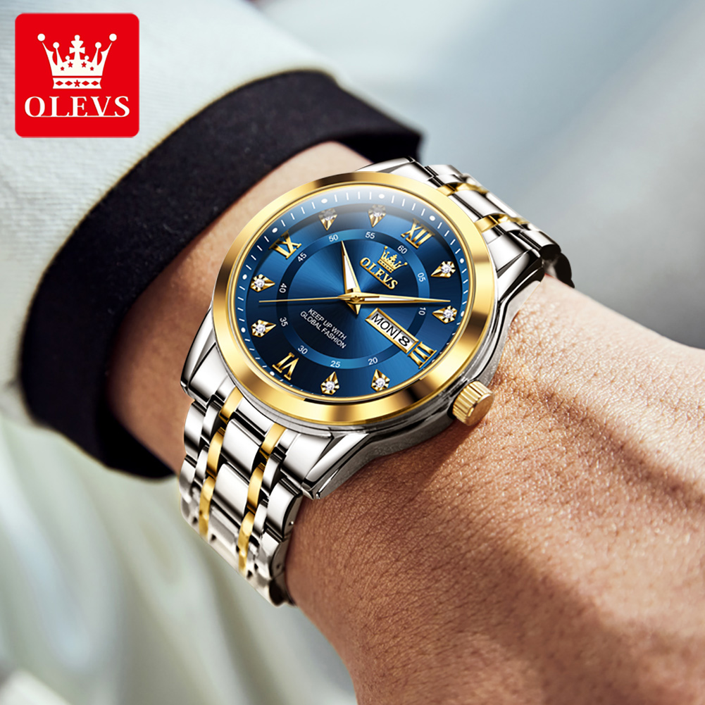 OLEVS marque mode hommes montr - Analog Quartz Watch avis et prix