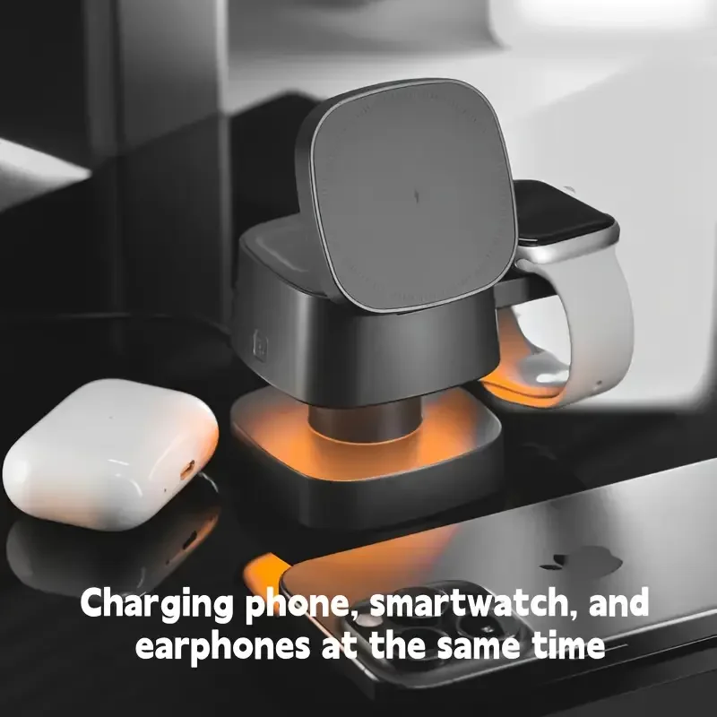 Chargeur sans fil magnétique 3 - Watch 7 Smartwatch Iphone avis et prix