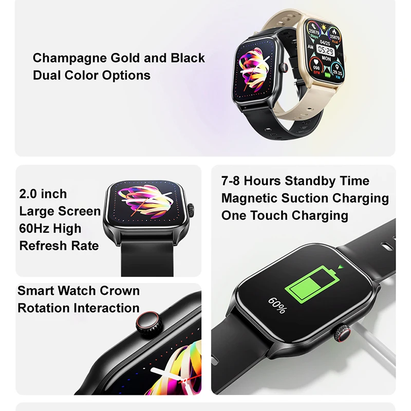 Montre connectée multifonction - Smartwatch Online Watches For Men avis et prix