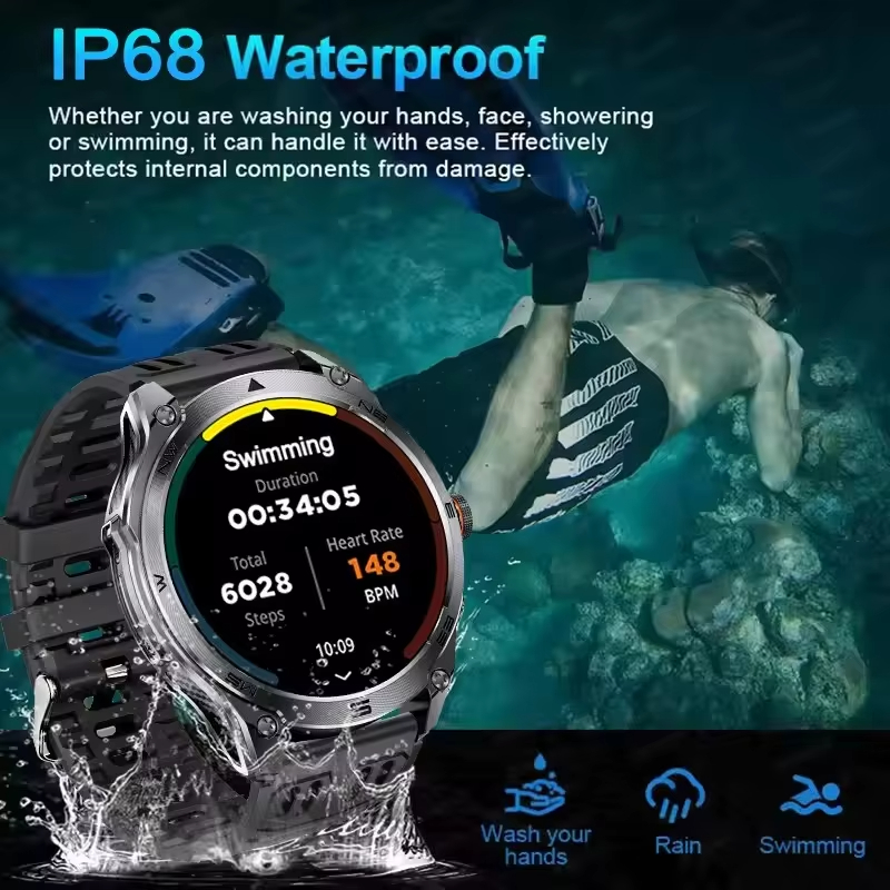 Montre connectée GPS étanche I - Smartwatch Premium Watches For Men avis et prix