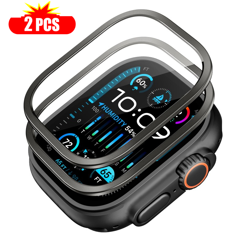 2 pièces verre trempé pour App - Smartwatch Watches For Mens avis et prix
